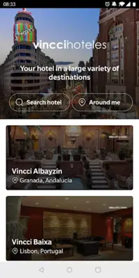 VINCCI HOTELES android App screenshot 6